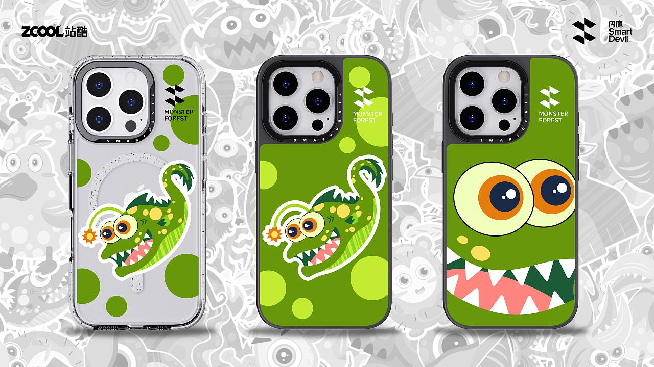 怪兽森林（图ZMzc4ODA1OTg4） - 商业插画 - 站酷设计师暴躁大王ZZT原创素材 - 站酷ZCOOL