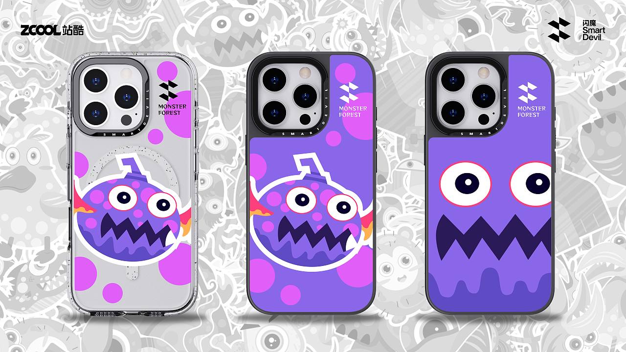 怪兽森林（图ZMzc4ODA1OTU2） - 商业插画 - 站酷设计师暴躁大王ZZT原创素材 - 站酷ZCOOL