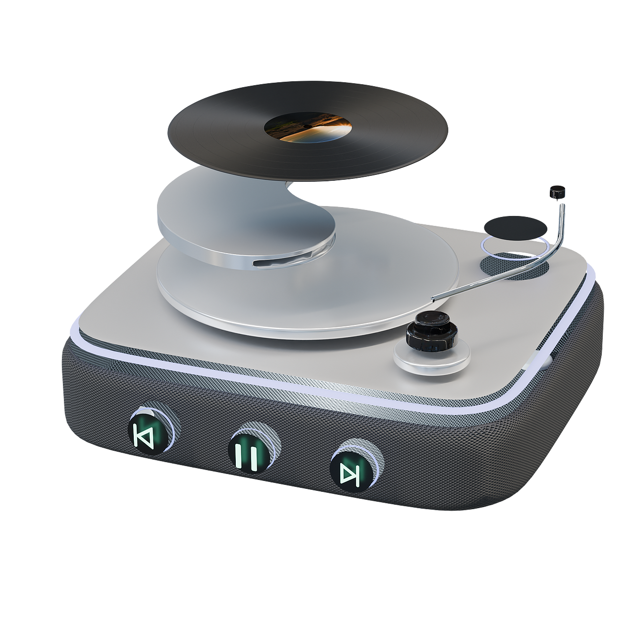 太极蓝牙音箱产品设计