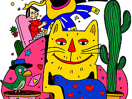 为闪魔打造一个有温度的商业插画。