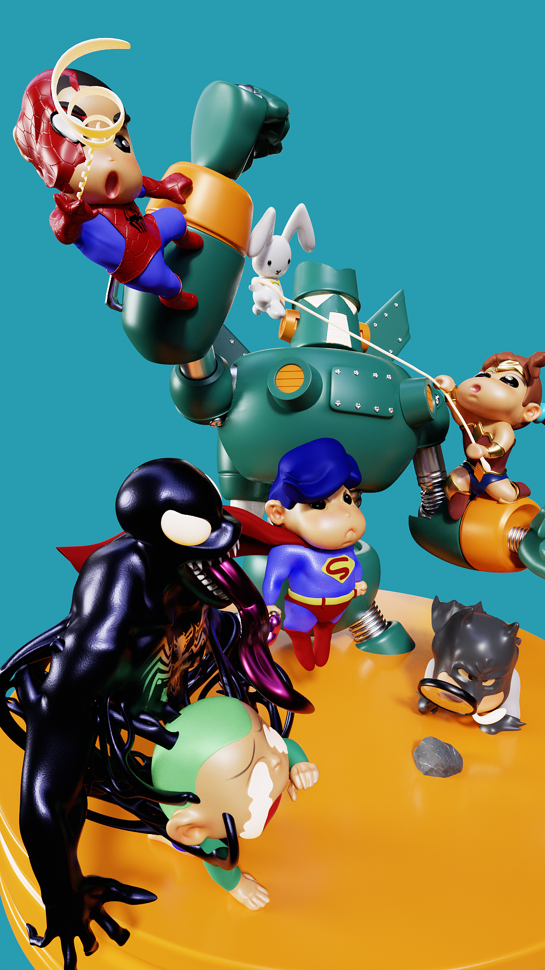 春日部防衛(wèi)隊(duì)聯(lián)盟（圖ZMzc4ODE3MTY0） - 人物/生物 - 站酷設(shè)計(jì)師痞子汪原創(chuàng)素材 - 站酷ZCOOL