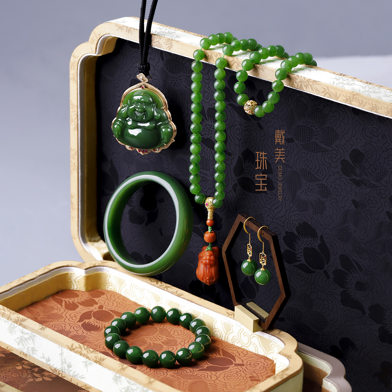 和田玉碧玉珠串系列