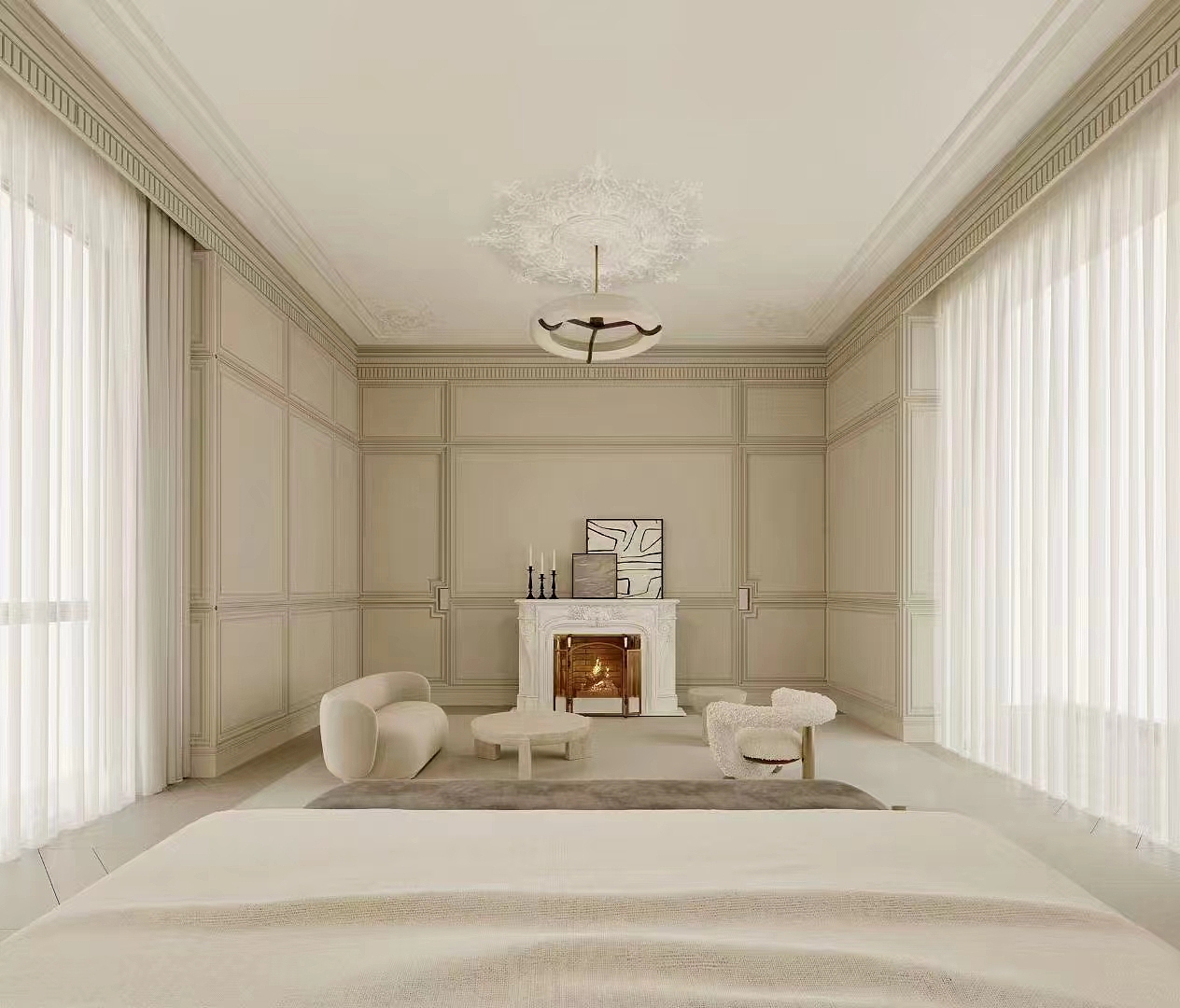 简约舒适,高级质感住宅