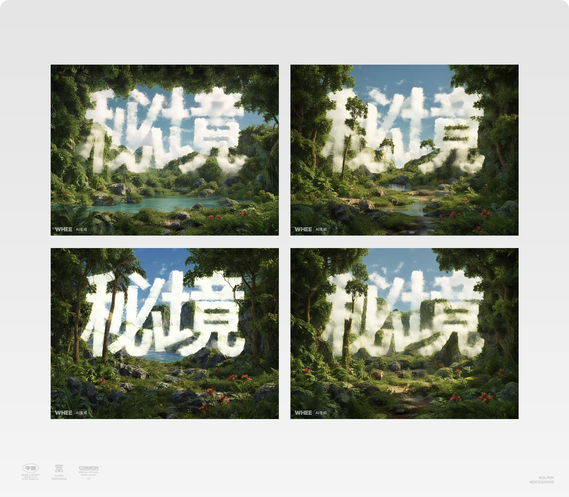 AIGC助力文字创意海报设计进阶（图ZMTQ5MzIxNDA=） - 教程 - 站酷设计师智明了智明原创素材 - 站酷ZCOOL