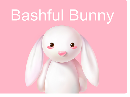 可爱邦尼兔卡通兔子形象吉祥物设计卡通形象微信表情包