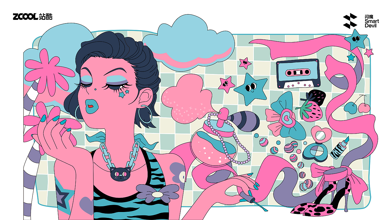 闪魔---复古辣妹妹