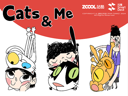 Cats & Me | 闪魔手机壳