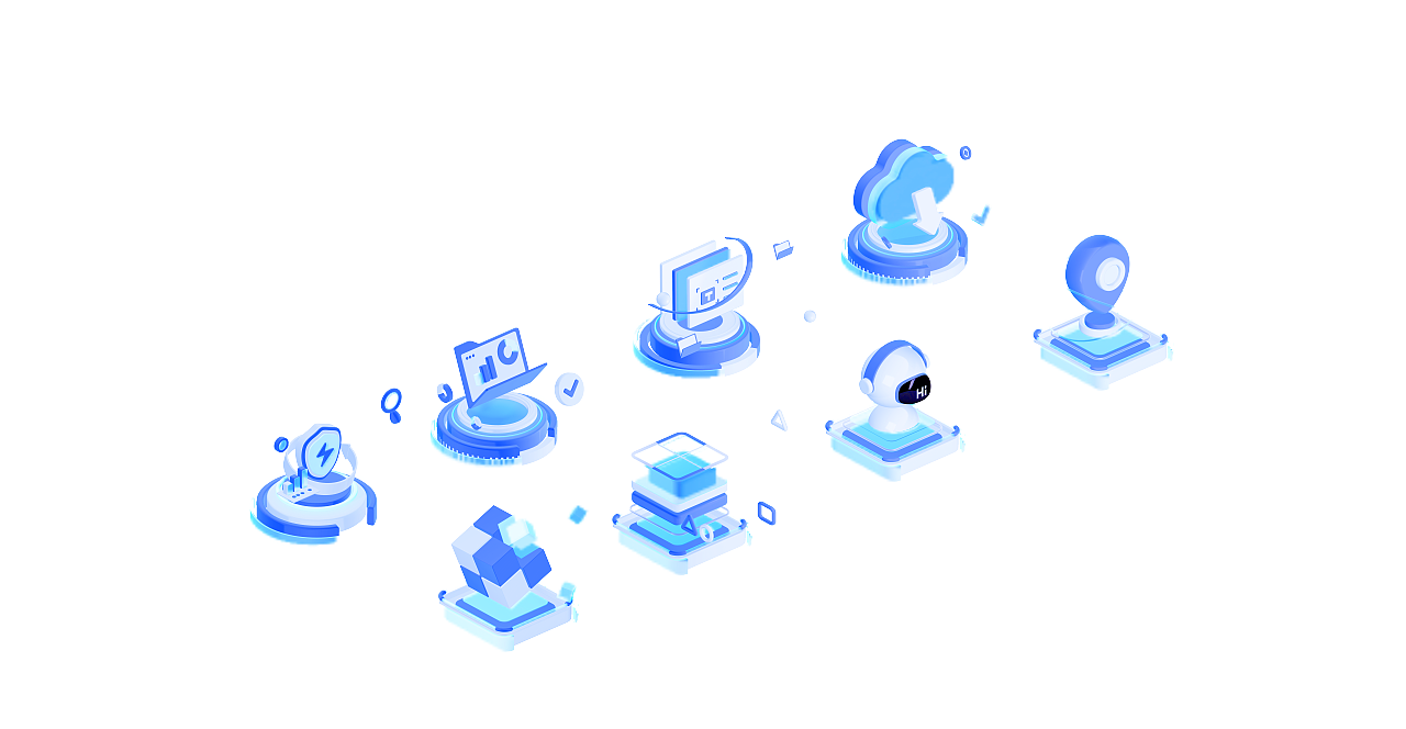 3D图标-立体质感毛玻璃