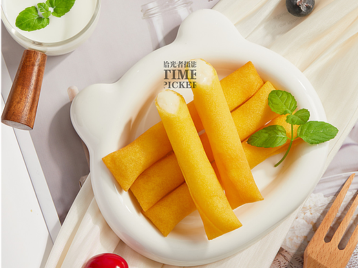 千味央厨 春卷拍摄