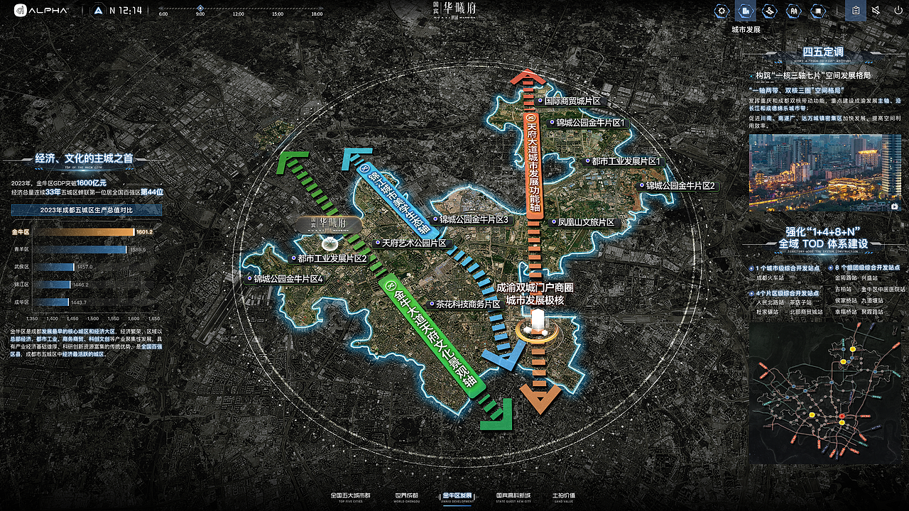 智慧城市房地产电建国宾华曦府CIM系统