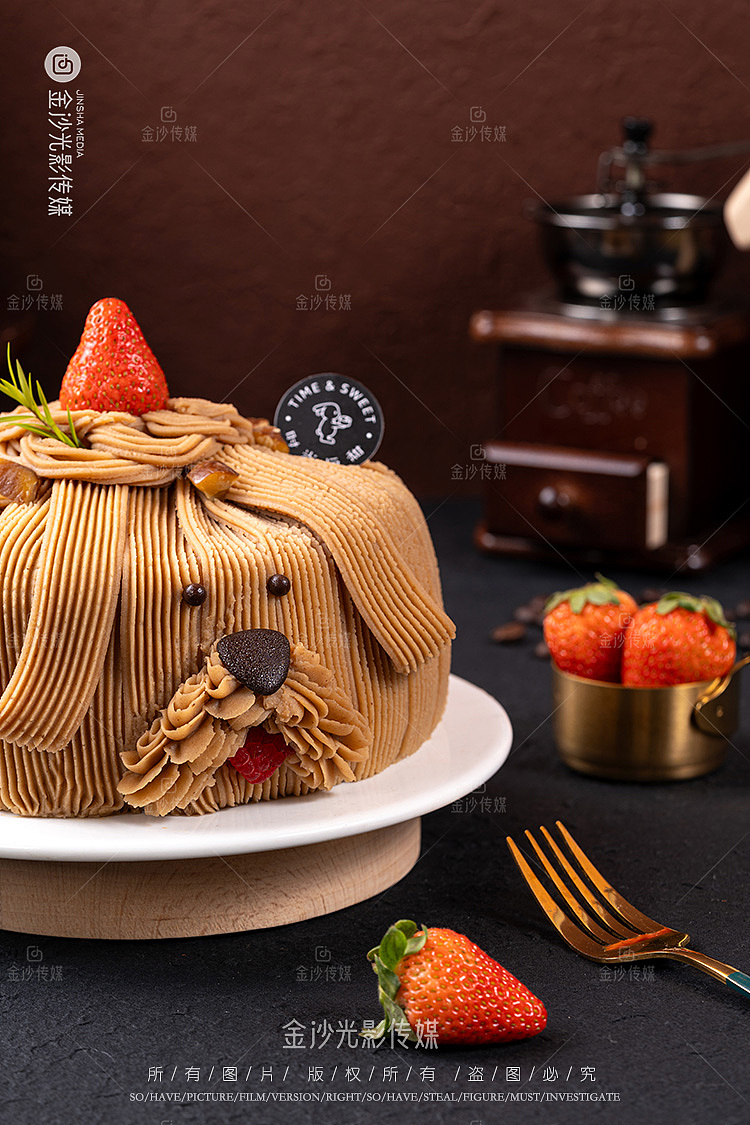 关于秋天的蛋糕，松鼠栗子、焦糖香蕉