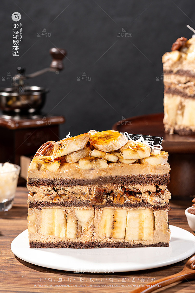 关于秋天的蛋糕，松鼠栗子、焦糖香蕉