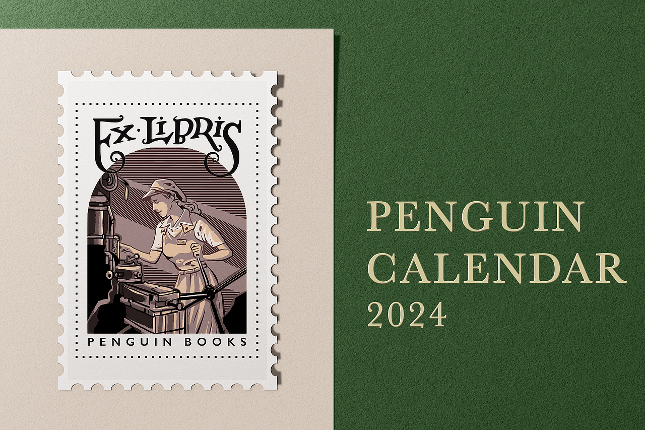 《企鹅日历2024》插画选集-Studio Yufo X 企鹅兰登（图ZMzc4ODY1MjEy） - 商业插画 - 站酷设计师孙愚火原创素材 - 站酷ZCOOL