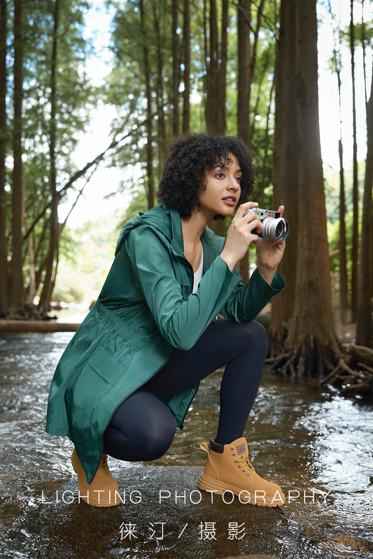 冲锋衣摄影/户外服装摄影/亚马逊女装拍摄（图ZMzc4ODY2MTUy） - 人像摄影 - 站酷设计师徕汀服装摄影原创素材 - 站酷ZCOOL