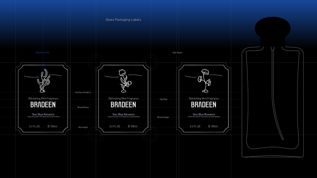 BRADEEN○男士香水品牌设计