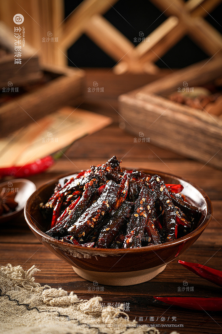 武汉美食拍摄|牛肉干