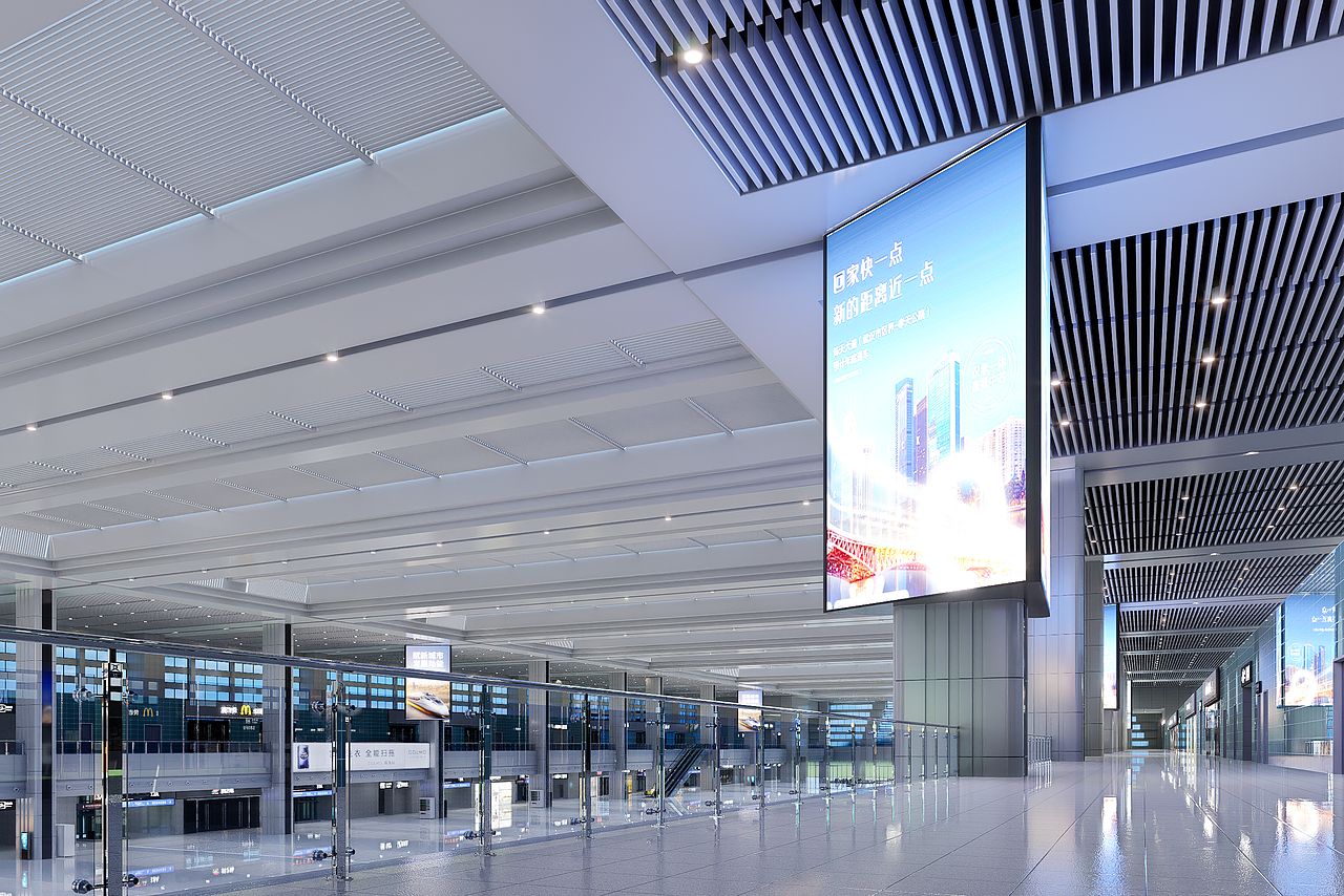 重庆北站候车大厅