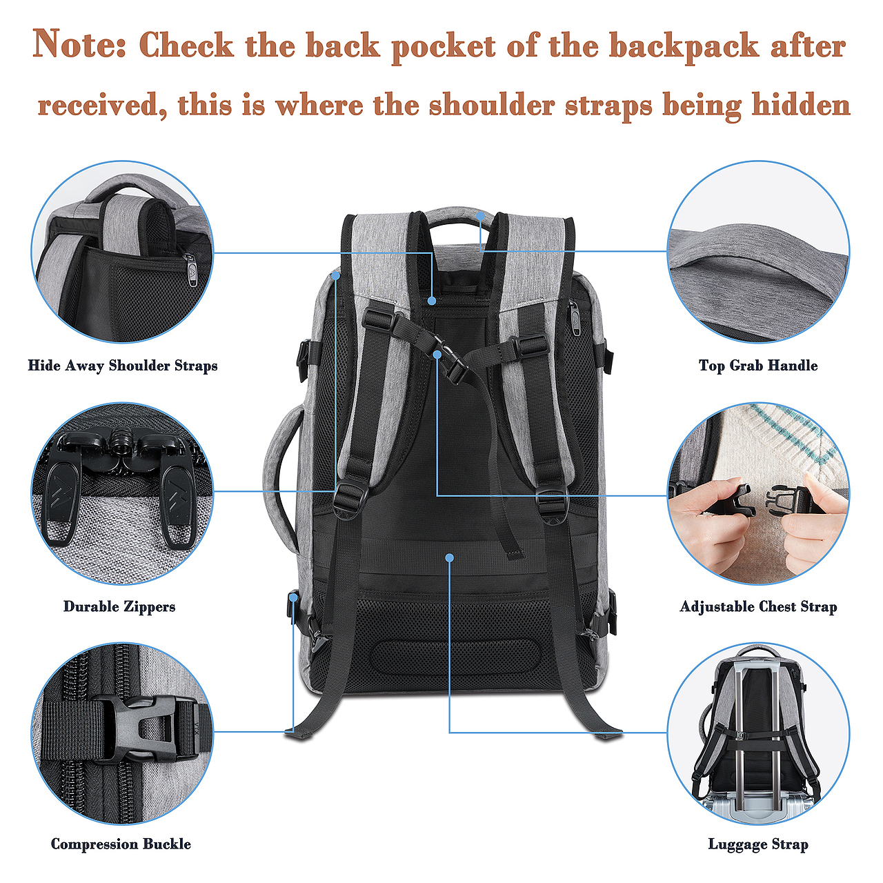 亚马逊 I 户外 I 电脑 I 双肩包-主图A+