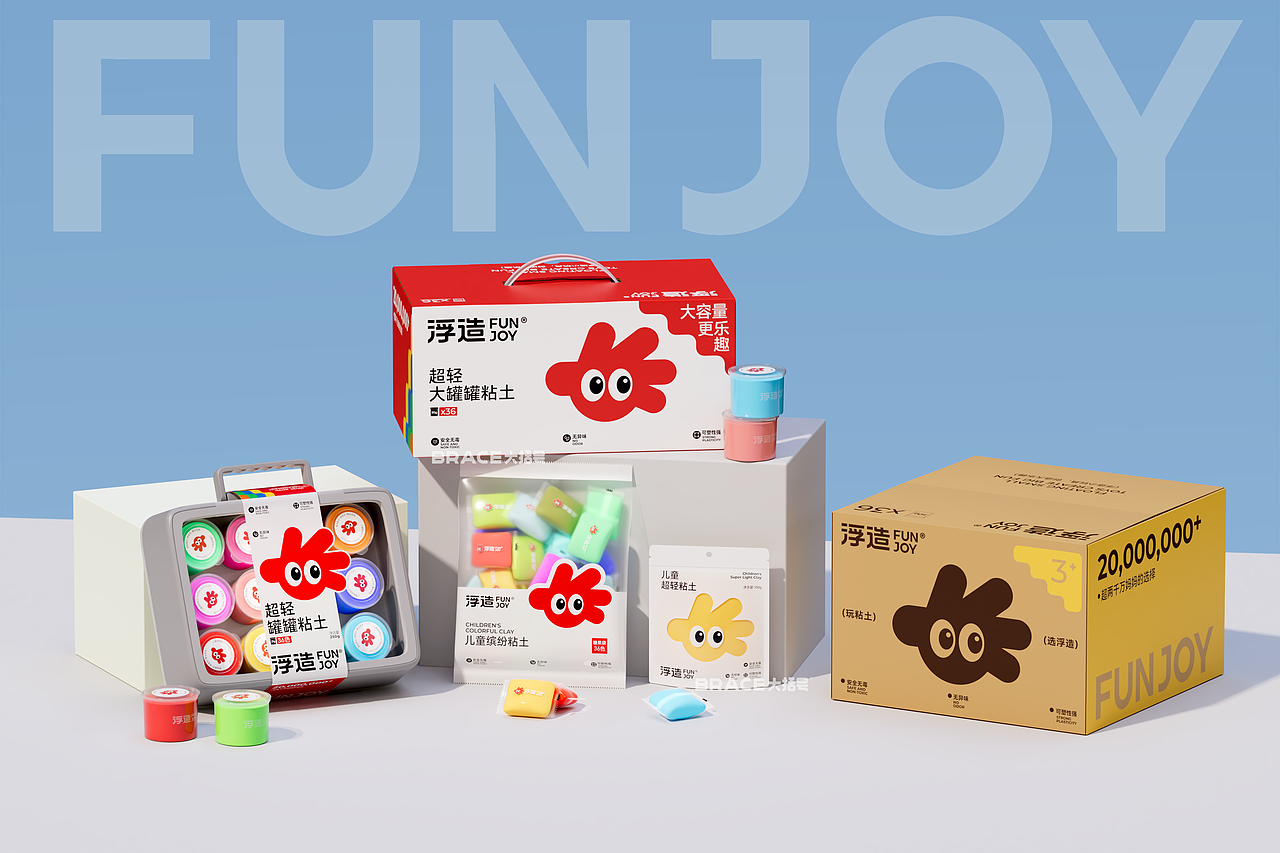 儿童粘土包装设计 IP玩具包装 儿童产品包装 IP包装(图ZMzc4ODcyMjY4) - 包装 - 站酷设计师大括号包装设计原创素材 - 站酷ZCOOL