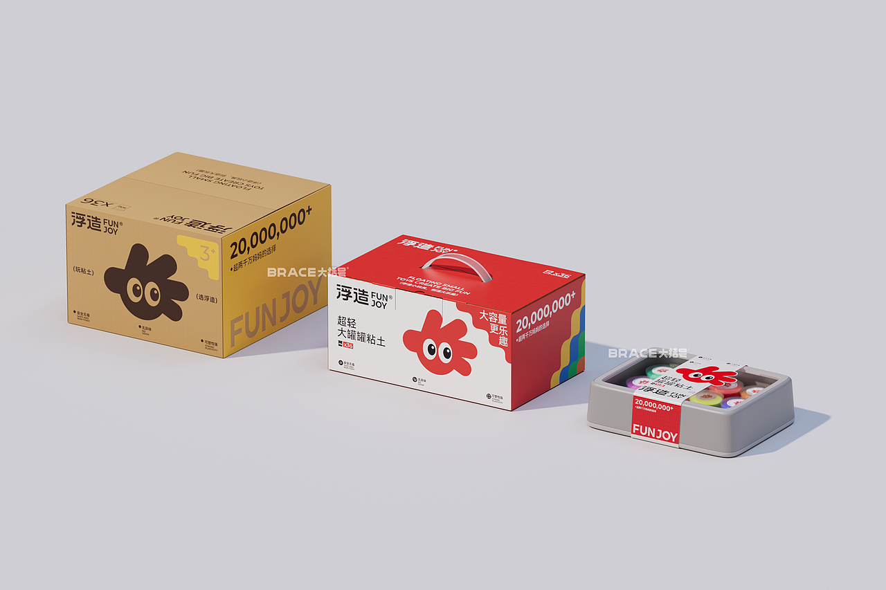儿童粘土包装设计 IP玩具包装 儿童产品包装 IP包装(图ZMzc4ODcyMzIw) - 包装 - 站酷设计师大括号包装设计原创素材 - 站酷ZCOOL