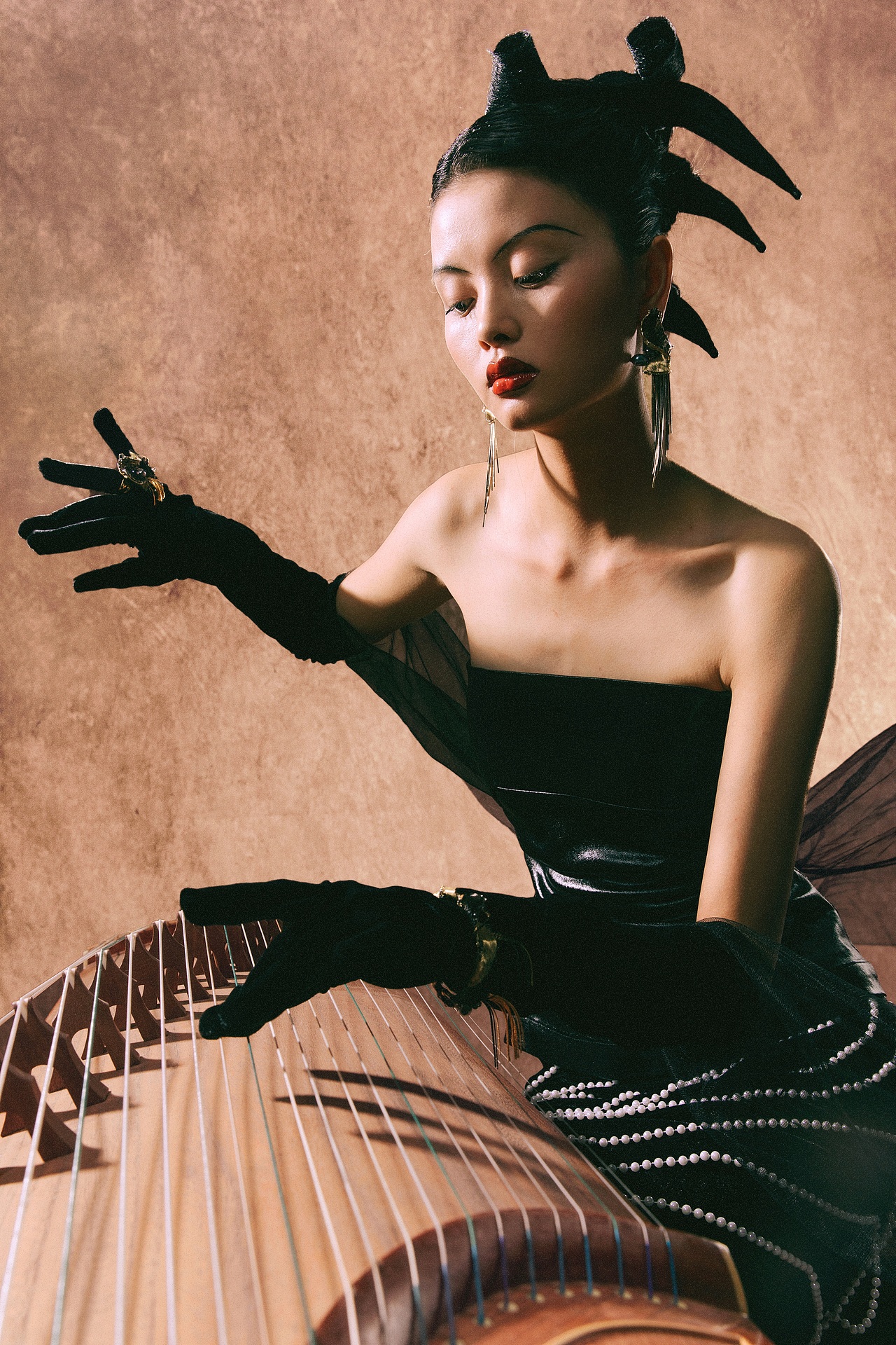 【米朵文化Mido Studio X 国风创作】古筝(1)