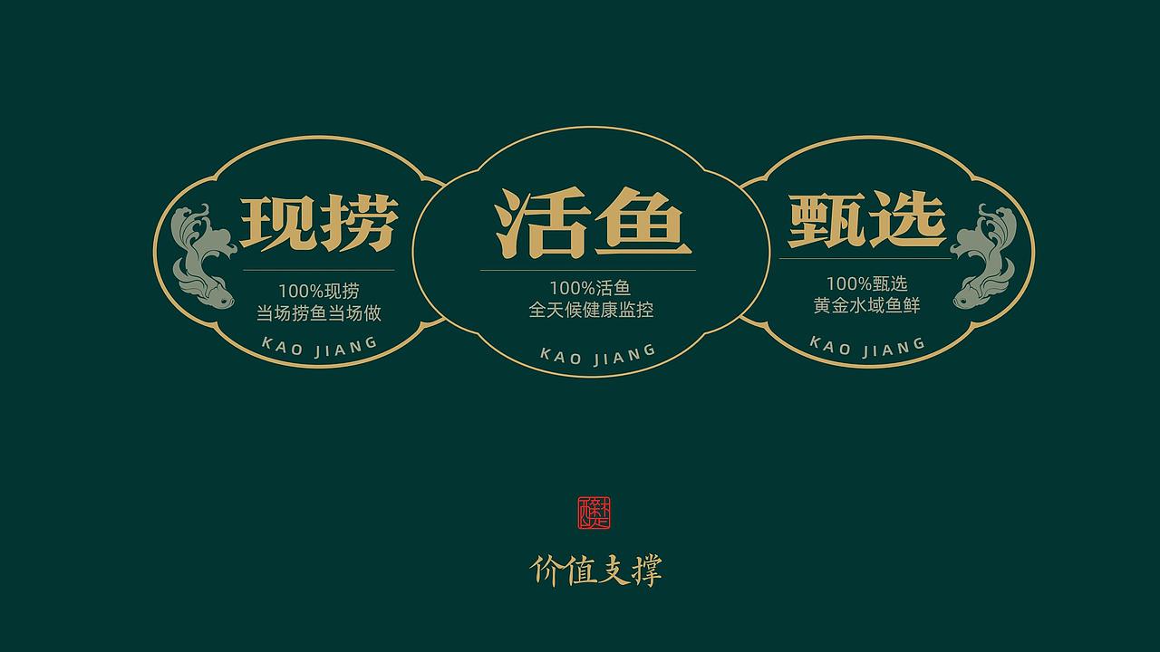 靠江大鱼市|从0打造，荆州鱼鲜地标品牌！（图ZMzc4ODc1NTY4） - 品牌 - 站酷设计师柿子创意原创素材 - 站酷ZCOOL
