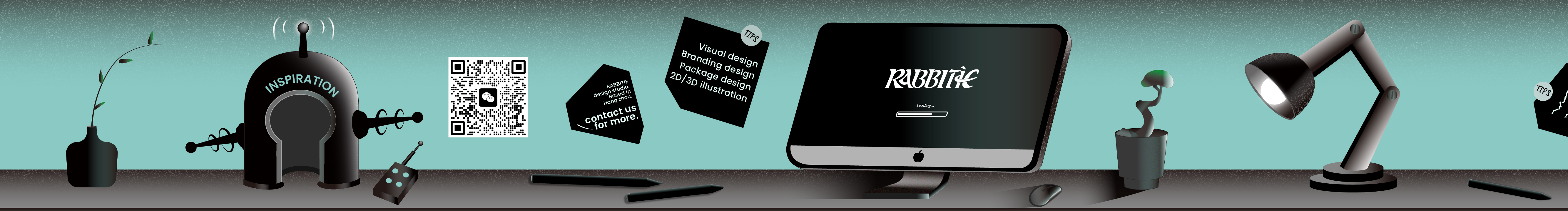 RABBITIE视觉设计的个人主页（封面预览） - 主页封面设置 - 站酷设计师RABBITIE视觉设计原创素材 - 站酷ZCOOL