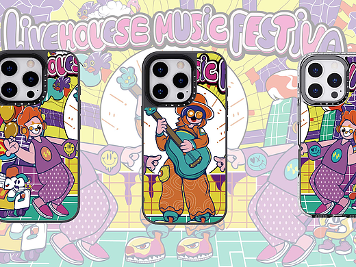 《LIVEHOUESE MUSIC FESTIVAl》闪魔音乐节（个人主页-ZNzA1OTExNjQ=） - 商业插画 - 站酷设计师设计说唱神秘人原创素材 - 站酷ZCOOL