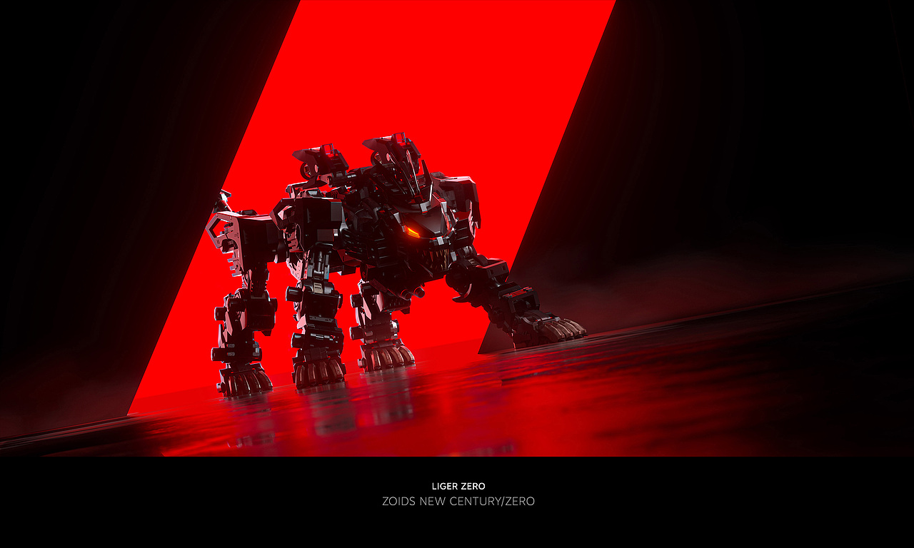 帅就一个字！零式长牙狮LIGER ZERO ZOIDS 索斯机械兽