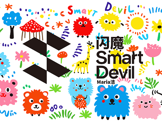 閃魔-《魔法萌寵》（個(gè)人主頁(yè)-ZNzA1OTMwOTI=） - 商業(yè)插畫 - 站酷設(shè)計(jì)師Maria潔原創(chuàng)素材 - 站酷ZCOOL