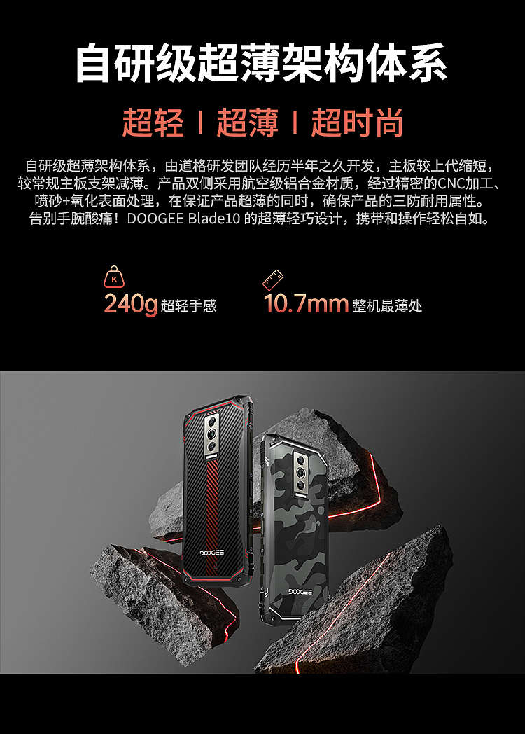 DOOGEE Blade10 详情方案设计