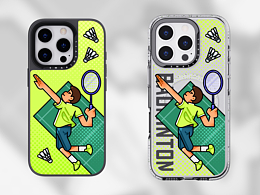 【閃魔手機(jī)殼創(chuàng)意插畫】破風(fēng)一瞬 # BADMINTON
