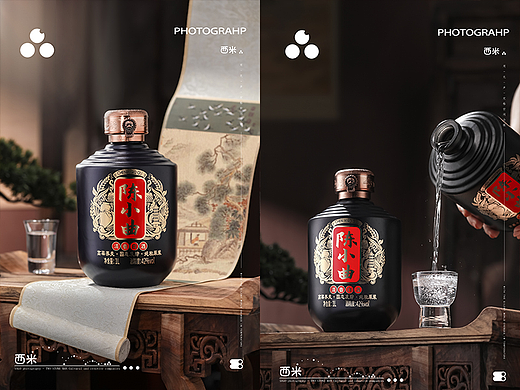 古风白酒拍摄 白酒摄影 白酒拍照 酒类摄影 新中式西米