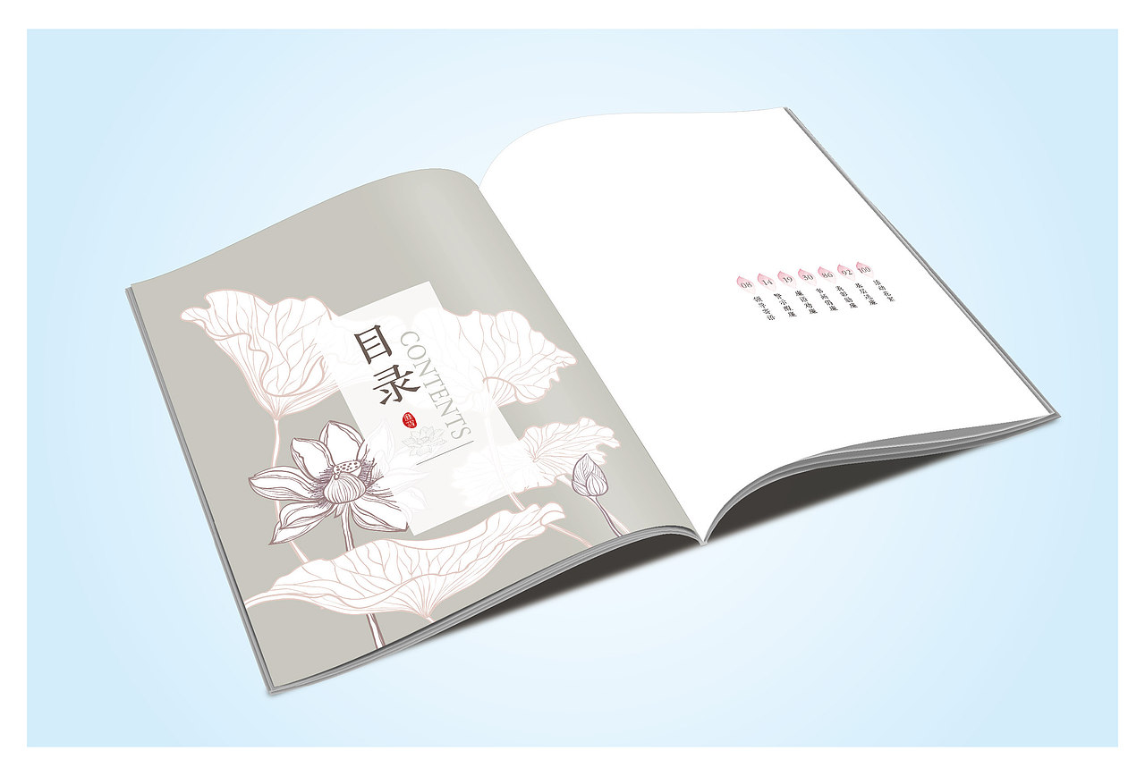 华润微电子——清莲画册（图ZMzc4OTA5NjYw） - 书籍/画册 - 站酷设计师菲一般原创素材 - 站酷ZCOOL