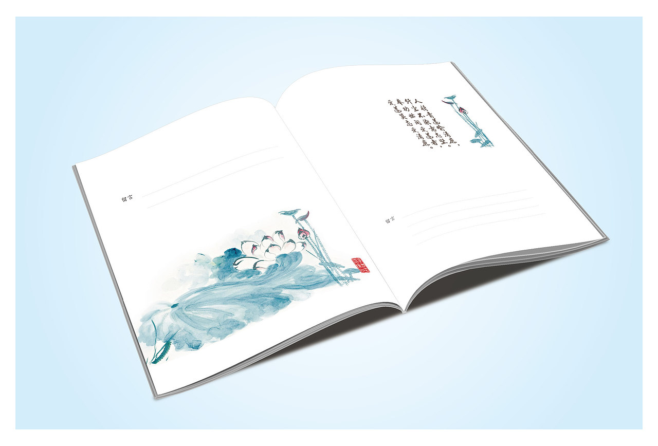 华润微电子——清莲画册（图ZMzc4OTA5NzI4） - 书籍/画册 - 站酷设计师菲一般原创素材 - 站酷ZCOOL