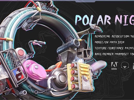 【学员作品】吴柏灵--《POLAR NIGHT》