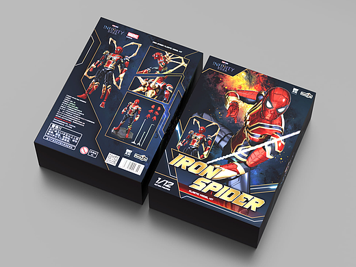 泛乐 钢铁蜘蛛侠 包装设计