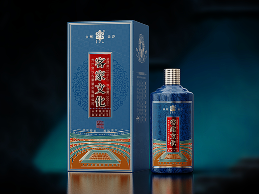 客家文化文创酒产品  白酒  酒包装设计  酒类包装