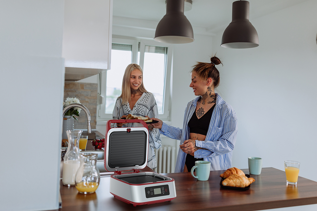 煎烤一体机-场景合成渲染