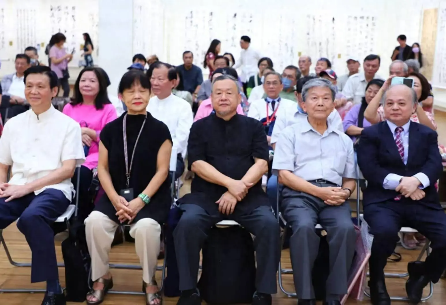 翰墨颂中华——台湾江苏书法名家交流展在台湾艺术大学隆重开幕