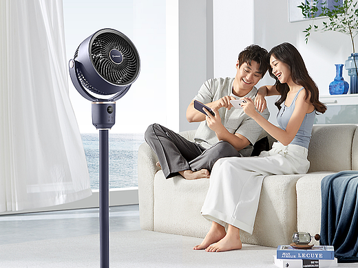 艾美特循环扇 | 智能落地扇 | 电商摄影