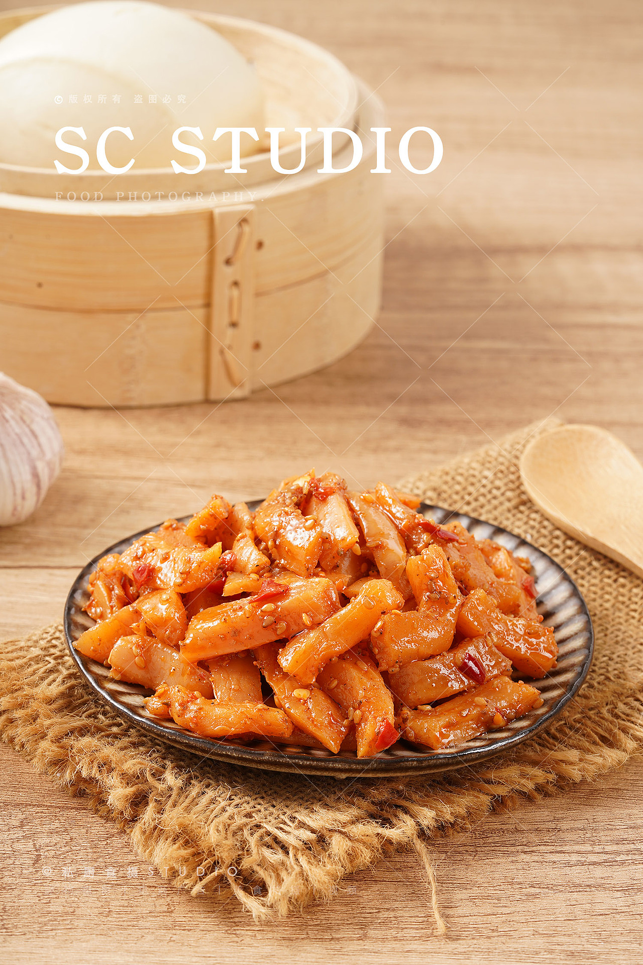 武汉美食拍摄酒店餐饮外卖图片视频拍摄 腌萝卜外婆菜（图ZMzc4OTQ4NTYw） - 美食摄影 - 站酷设计师私厨食摄STUDIO原创素材 - 站酷ZCOOL