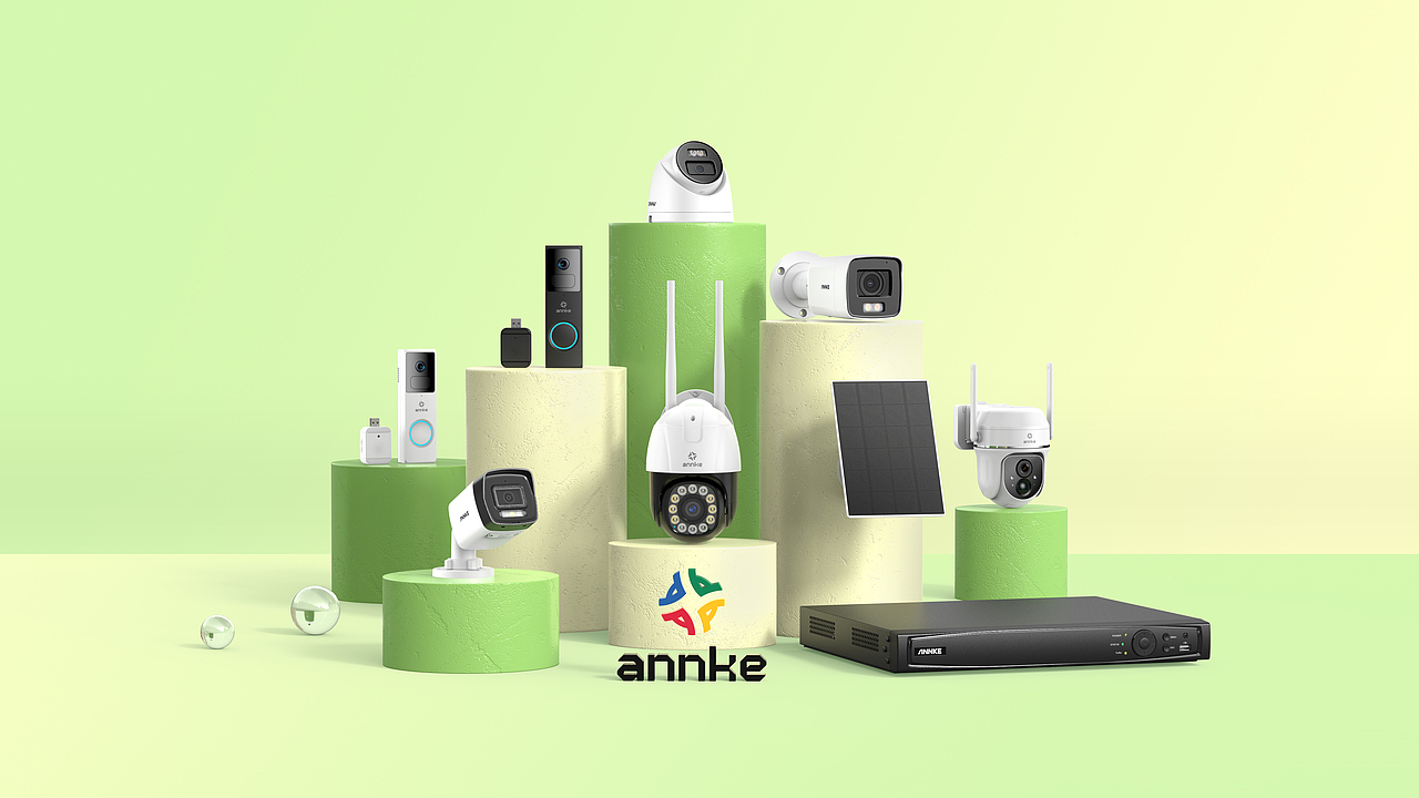 安防产品-组合渲染