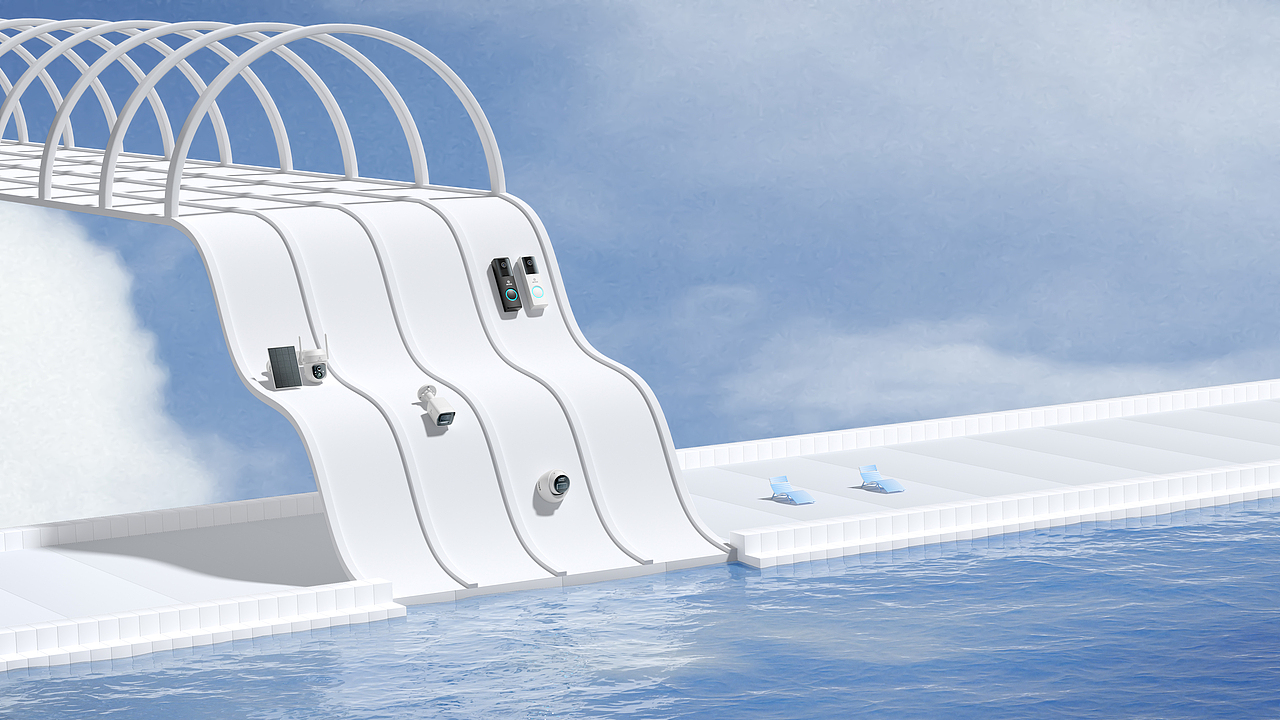 安防产品-组合渲染