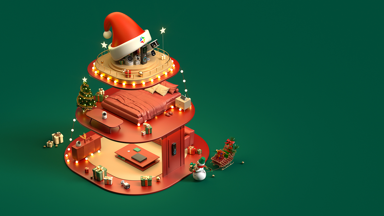 安防产品-组合渲染