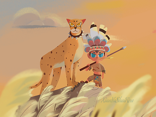 畫(huà)一下~（個(gè)人主頁(yè)-ZNzA1OTkyMzI=） - 兒童插畫(huà) - 站酷設(shè)計(jì)師咸魚(yú)嗮肉原創(chuàng)素材 - 站酷ZCOOL