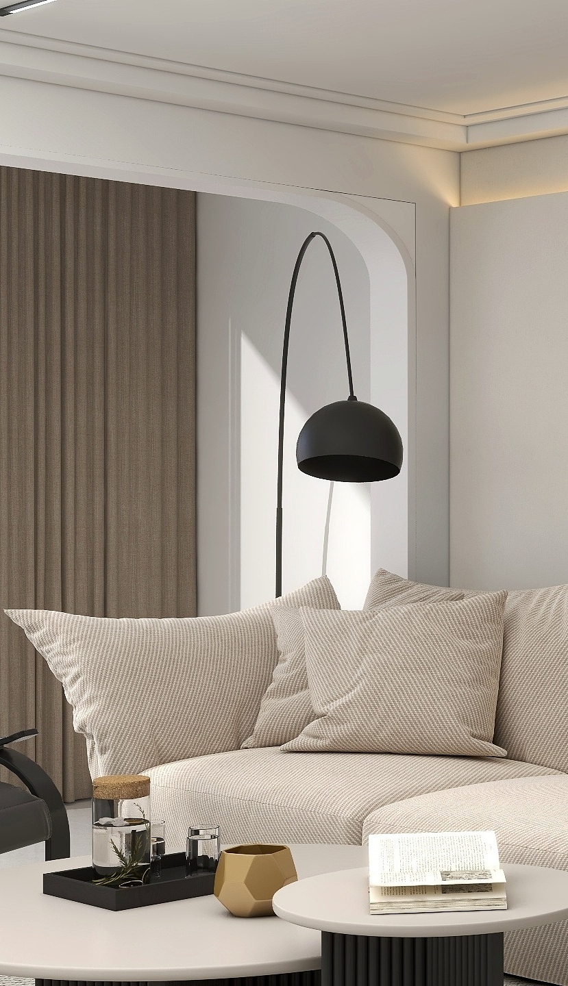 中山保利 奶油风装修（图ZMzc4OTU2MzMy） - 家装设计 - 站酷设计师李佑氏原创素材 - 站酷ZCOOL