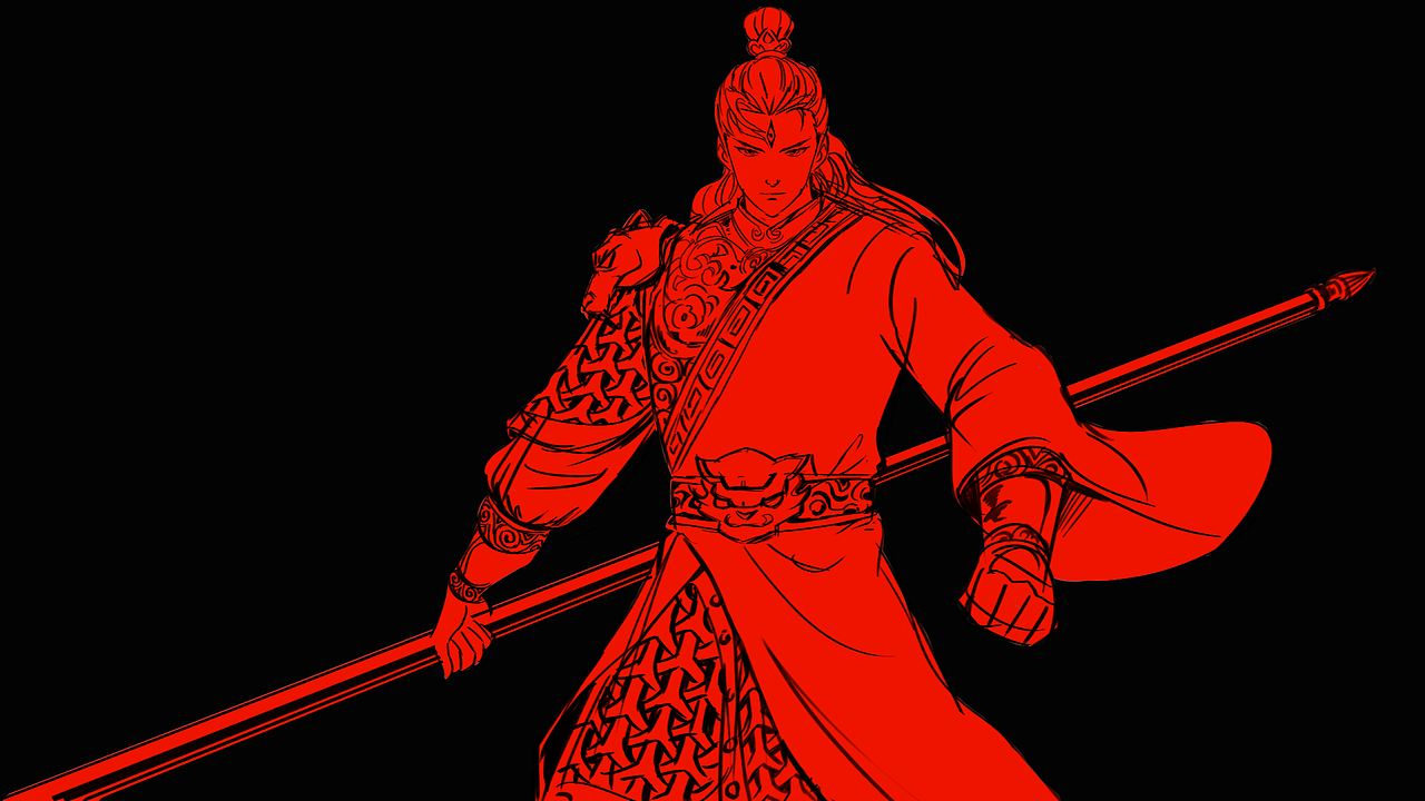 二郎神登场（图ZMzc4OTY3OTcy） - 设定/分镜 - 站酷设计师了了画道原创素材 - 站酷ZCOOL