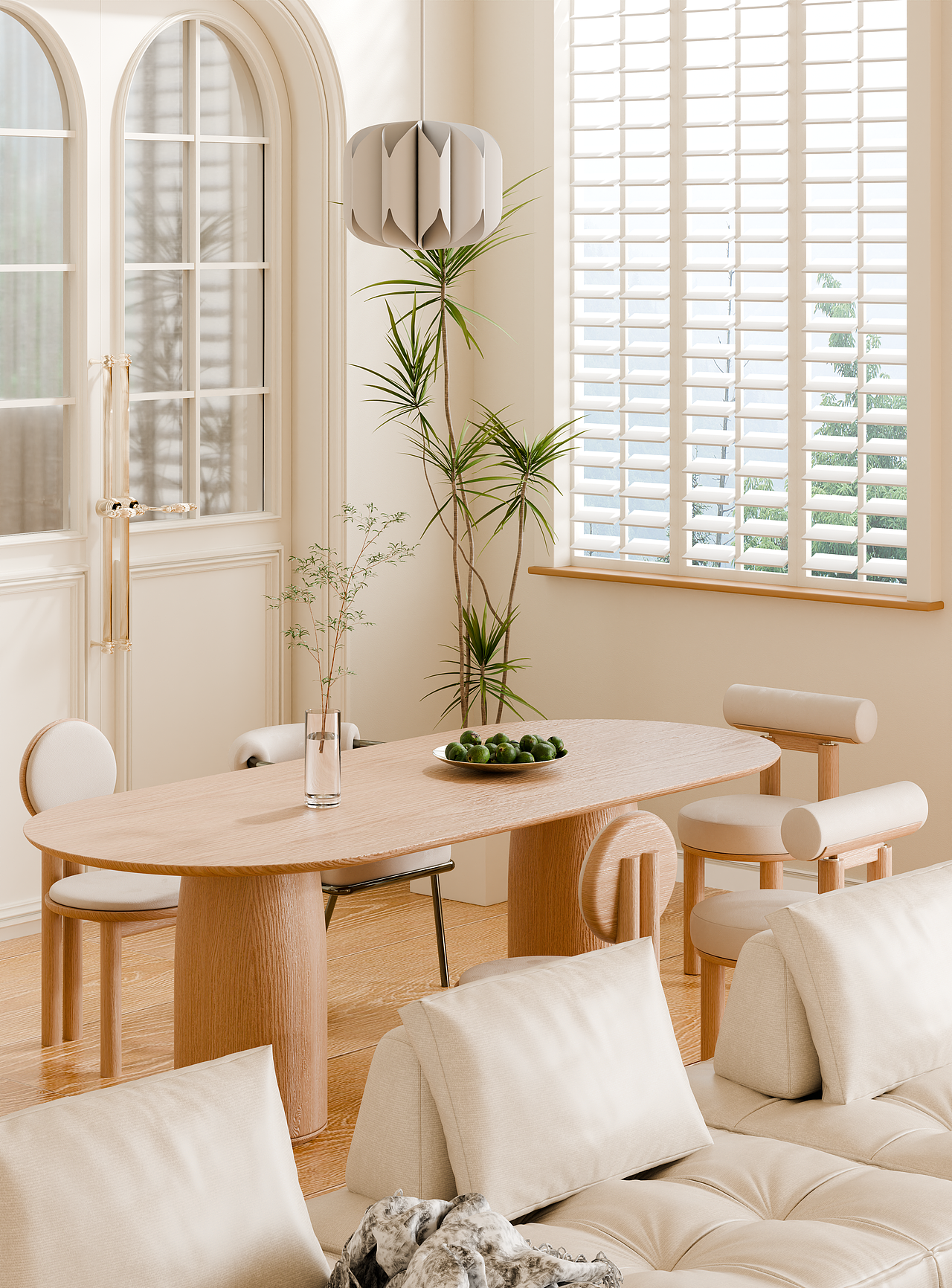 奶油风室内渲染（图ZMzc4OTc0MDg0） - 场景 - 站酷设计师不想吃宵夜原创素材 - 站酷ZCOOL