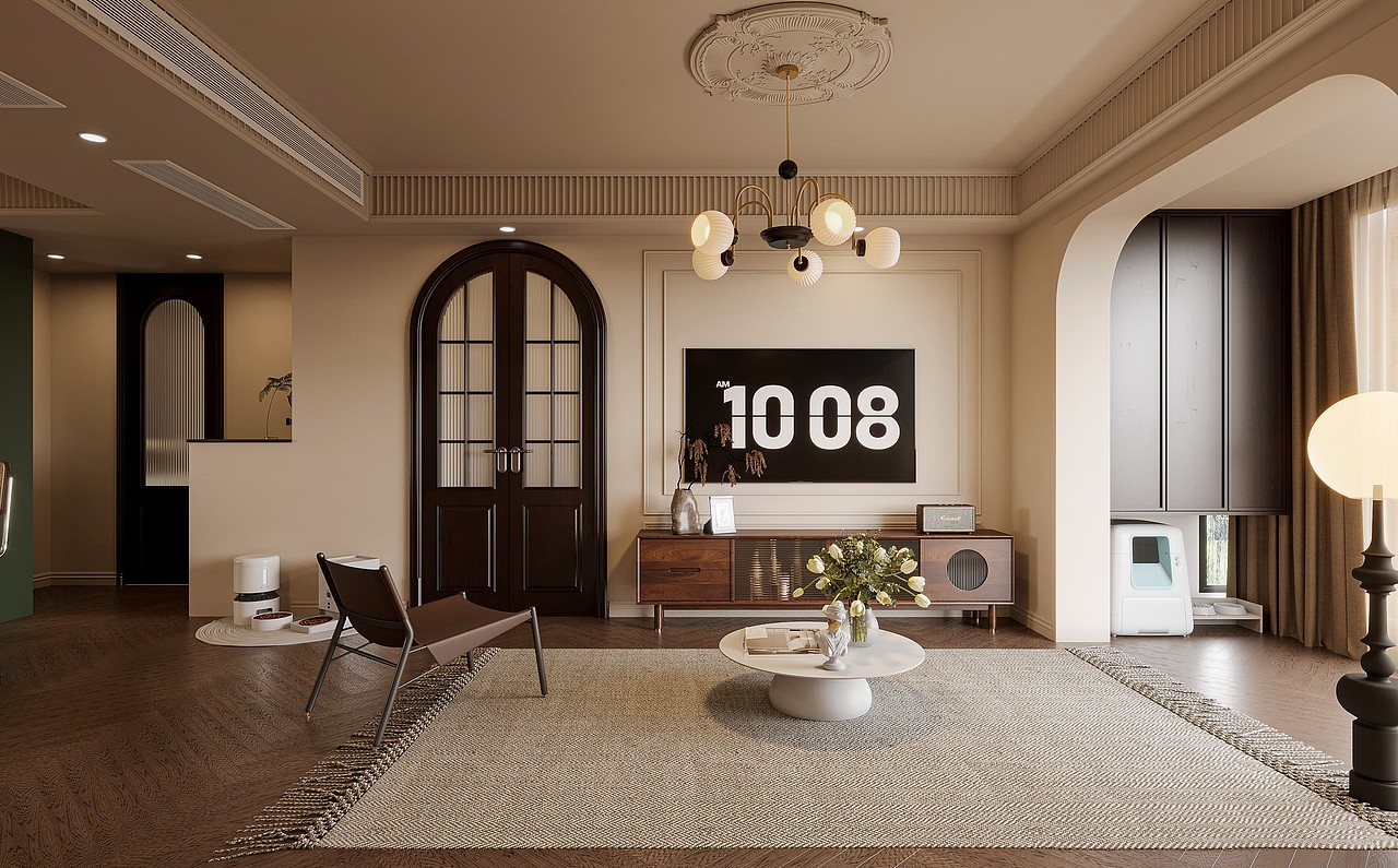 中古风设计案例,感受经典与时尚的完美融合